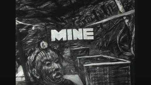 1991 Mine (HIGH RES) by artist William Kentridge