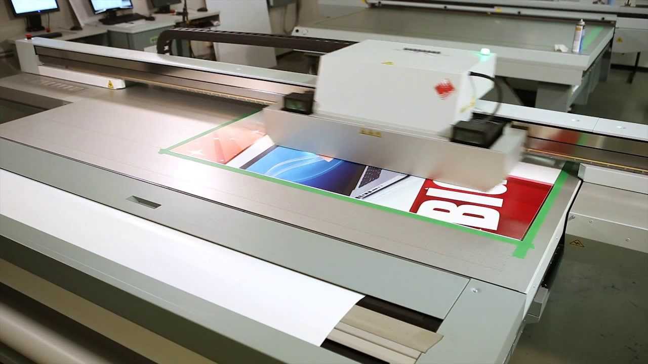 Biskop linje Overveje Océ Arizona 400 & 600 Series UV Flatbed Printers - YouTube