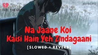 Bheegi Bheegi  Na Jaane Koi Kaisi Hain Yeh Zindagaani  slowed  Reverb  James  Darklife