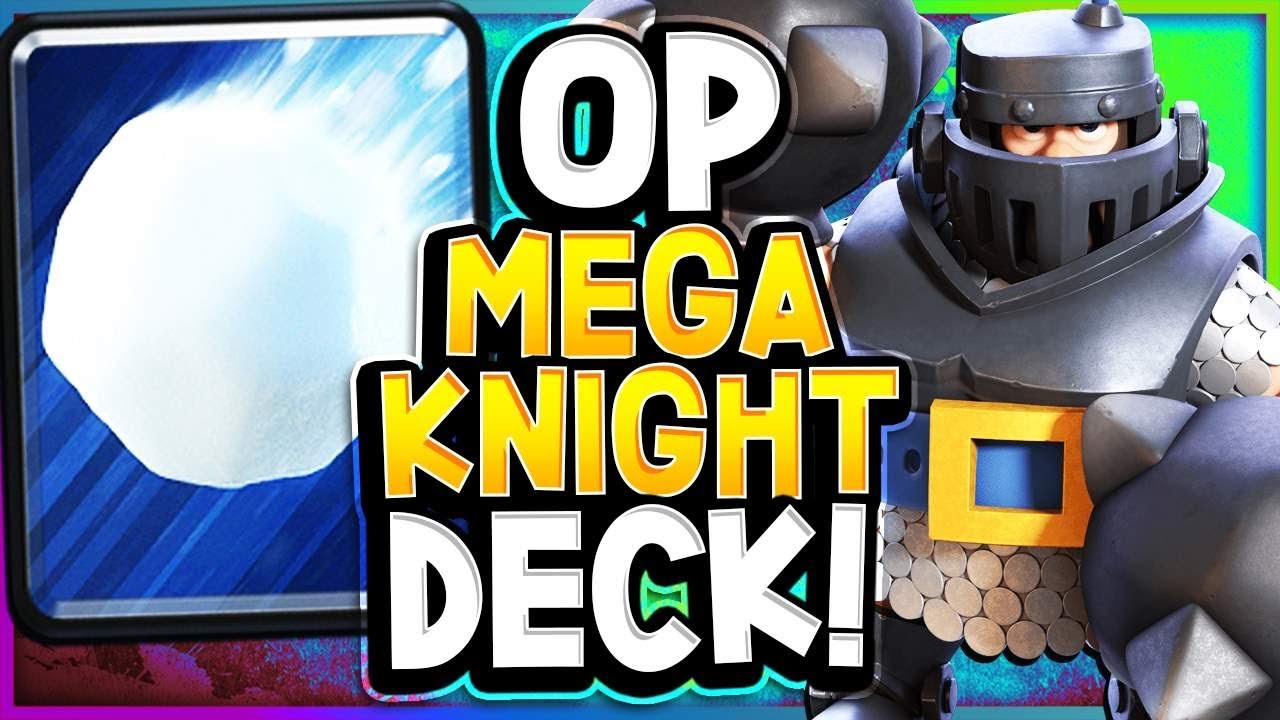 Top 5 Mega knight decks right now (Mostly breakers 🤣) #clashroyale #c, Clash  Royale