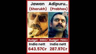 Jawan Vs Adipurush Box Office Comparison