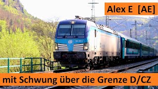 Systemwechsel an der Systemtrennstelle Schöna  Dolní Žleb | D  CZ | AC  DC | Elbtal  |  Alex E