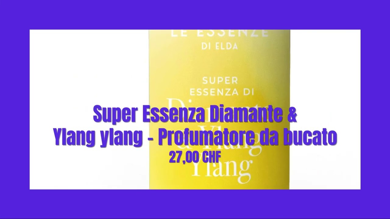 Soul's Spirit - Super Essenza Diamante & Ylang ylang - Profumatore da  bucato 