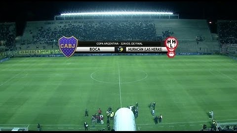 Fútbol en vivo. Boca - Huracán Las Heras. 32 avos Copa Argentina. FPT.