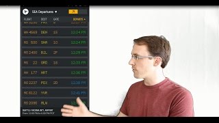 Travel Apps: FlightTrack and FlightBoard screenshot 1