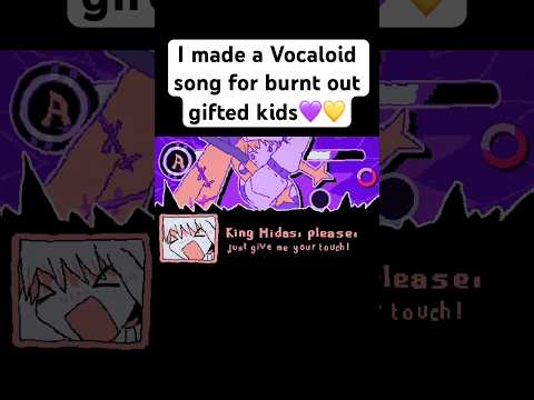 Is this the new burnt out gifted kid anthem? #vocaloid #animation