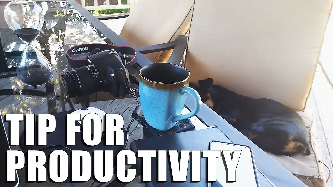 How to be More Productive | Tip for Productivity | VLOG - YouTube