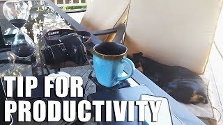 How to be More Productive | Tip for Productivity | VLOG