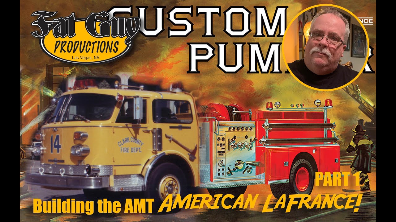 AMT American LaFrance Fire Engine Model Build - Part 1