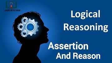 Assertion and Reason / Reasoning / in tamil/ competitive exams
