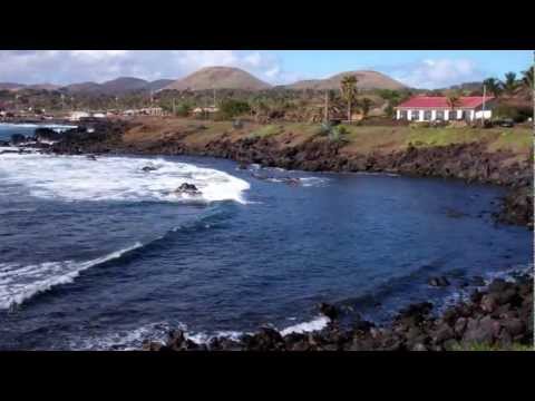 Hanga Roa Township on Easter Island