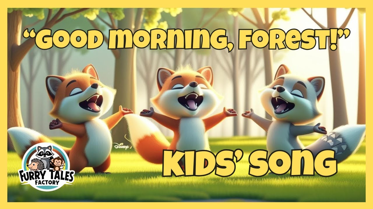 "Good Morning, Forest!" | Kids' Morning Song | Animal Friends Song