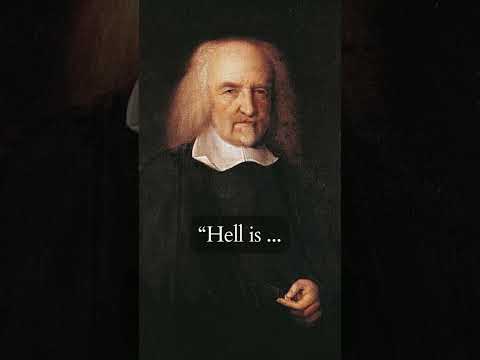 Video: Ahli falsafah materialis Inggeris Thomas Hobbes: biografi (foto)