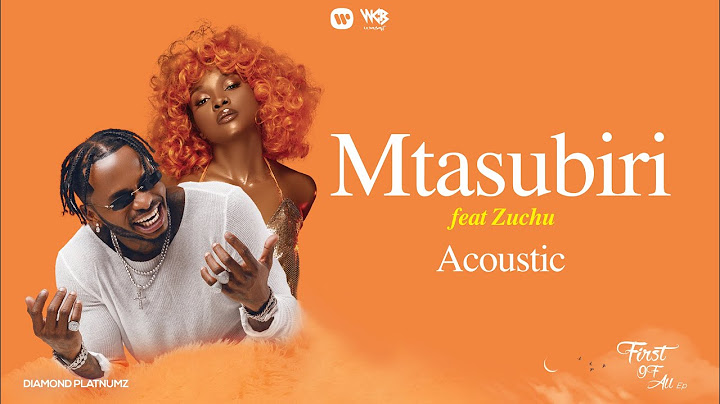 Diamond Platnumz Ft Zuchu - Mtasubiri Acoustic (Lyric Video)