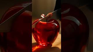 ASMR APPLE CUTTING VIRAL ASMR.                    #viral #viralshorts