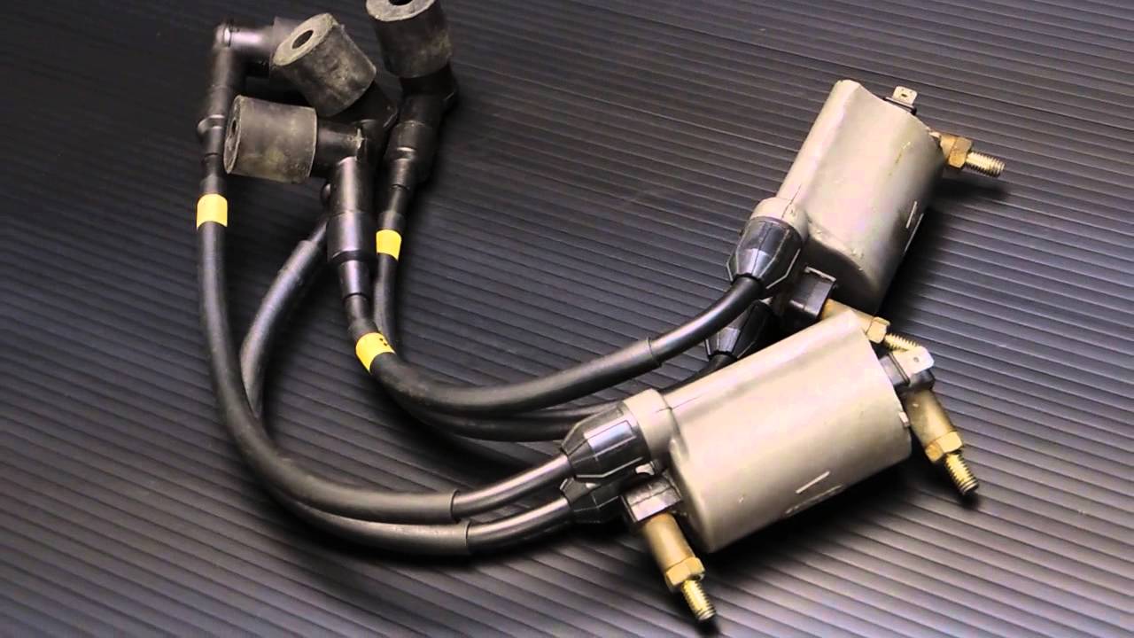 カワサキ【ゼファー400】純正イグニッション コイルはこんな感じです