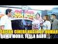 SULTAN CINERE DATANG KE BINTARO NAGIH DP RUMAH.. MOBIL TESLA BARUNYA KEREN BANGET