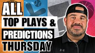 NBA/MLB/NHL/WNBA THURSDAY PROFIT HUNT | TOP PLAYS & PREDICTIONS