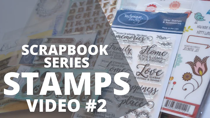 Stamping on Scrapbook Pages Mini Series Video #2