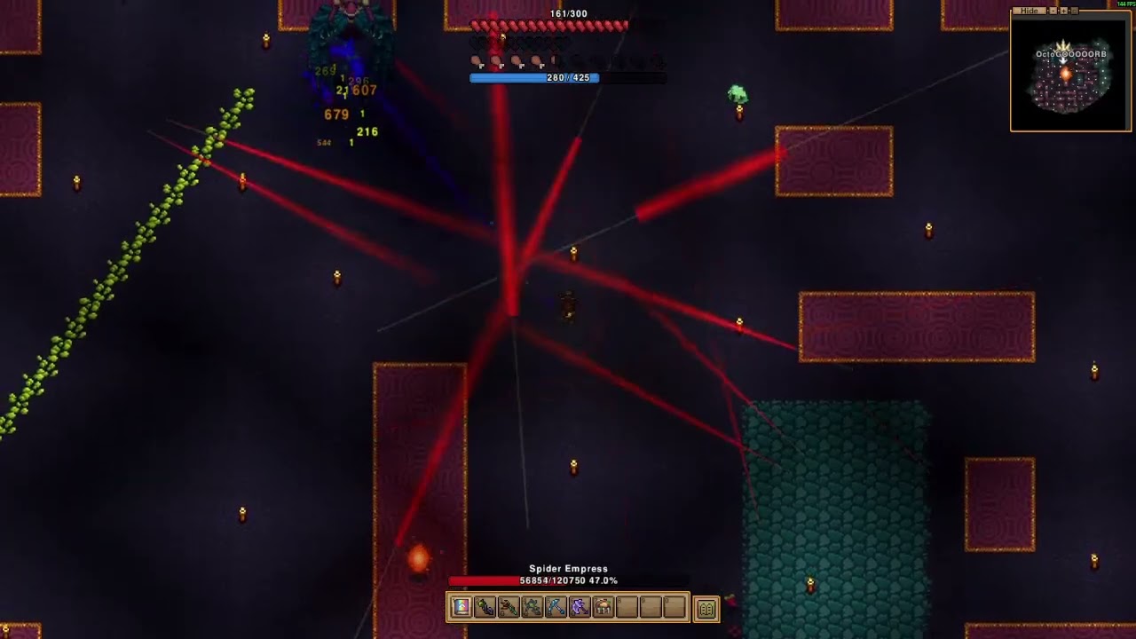 Spider Empress No Hit (Brutal, No Party/Buffs)