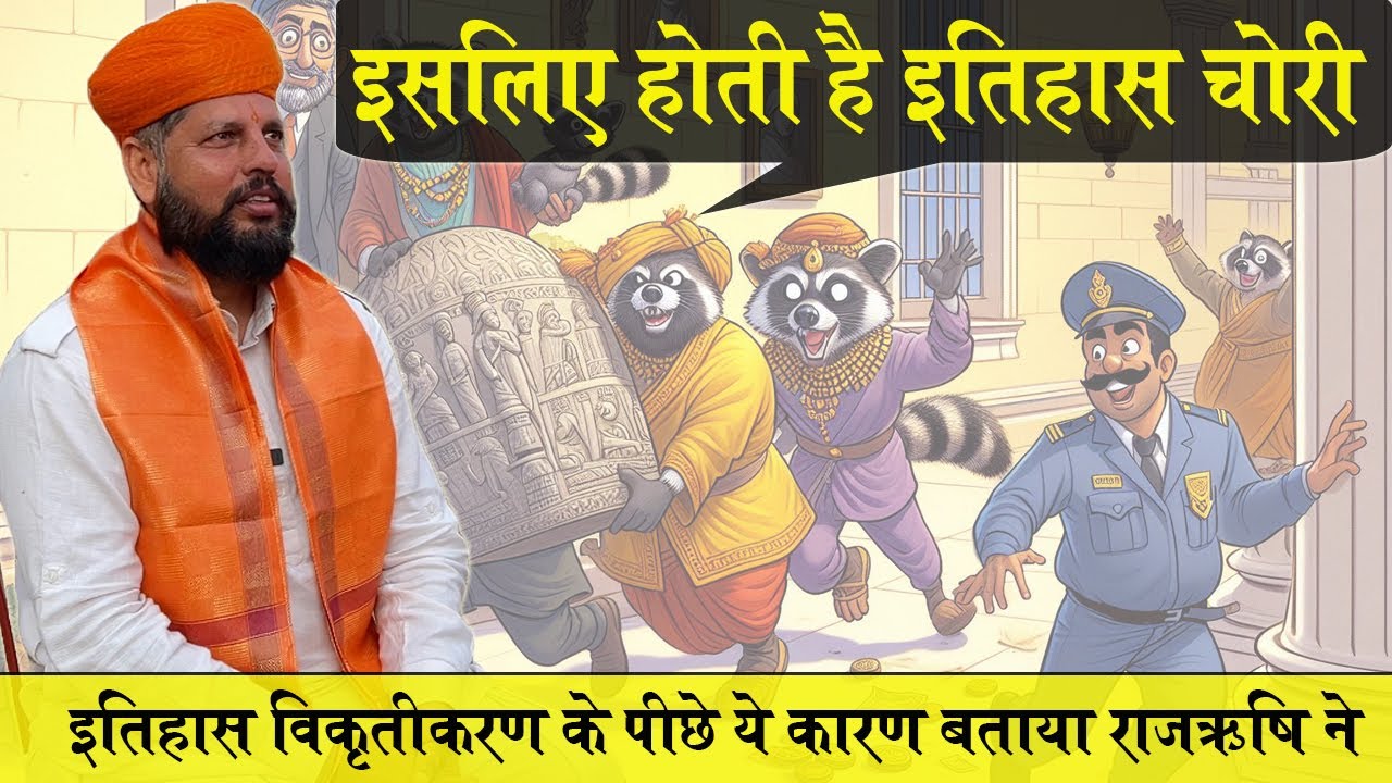 इतिहास विकृतीकरण के पीछे मूल कारण क्या है ? बता रहे हैं राजऋषि राजेन्द्रसिंह नरुका