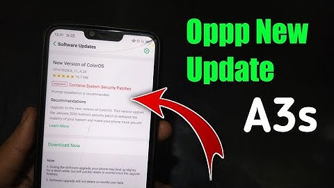 New Update Received On Oppo A3s 🔥🔥🔥 | Faisal Alam Official