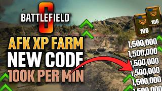 🤞*NEW AFK* BATTLEFIELD 6 XP FARM 🤞| AFTER SEASON 3 PATCH | MAX LEVEL FAST! DO IT NOW!