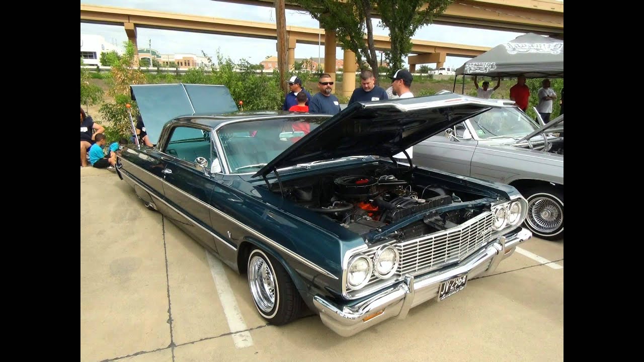 Boulevard Aces Car Club Lowrider Car Show Bikinis Restaurant Dallas