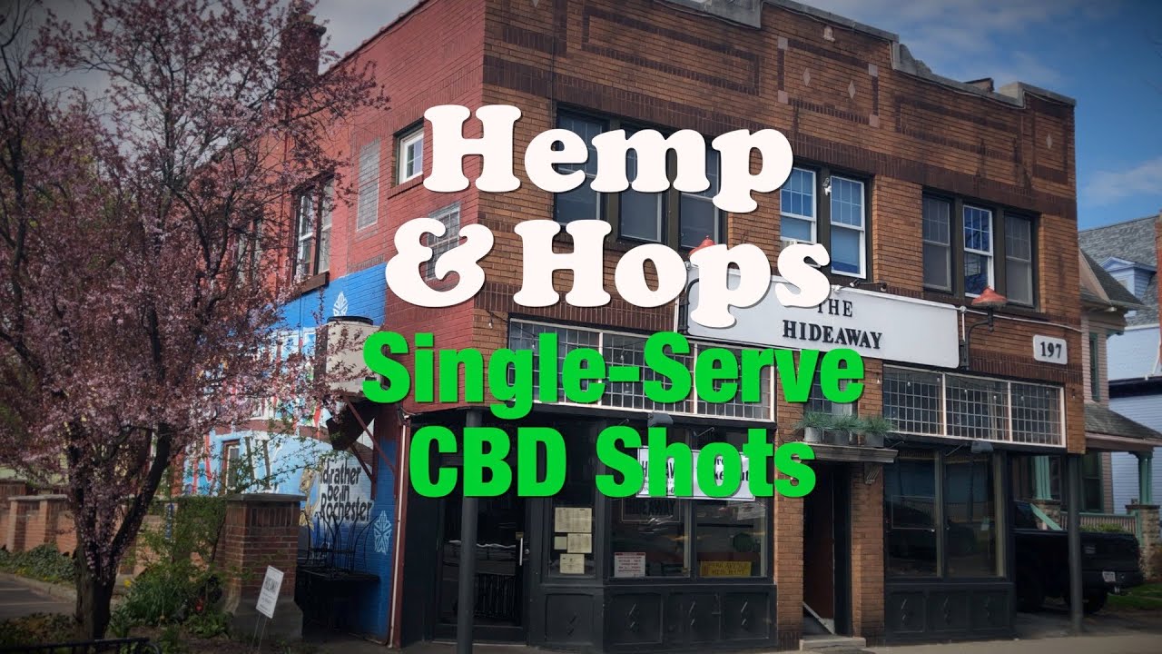 Hemp & Hops SingleServe CBD Shots YouTube