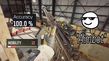 Acting like a BOT with 100% accuracy (slowest dlq gunsmith)