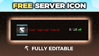 [FREE] Minecraft Server Icon Template (64x64) ⛏️