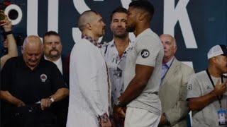 WOW!!! OLEKSANDR USYK vs ANTHONY JOSHUA 2 WEIGH IN REACTION | USYK 221.5 AND JOSHUA 244.5