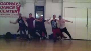 Neil "Dradle" Schwartz and Jared Jenkins teach at Broadway Dance Center (Wish Feel ur Beat)