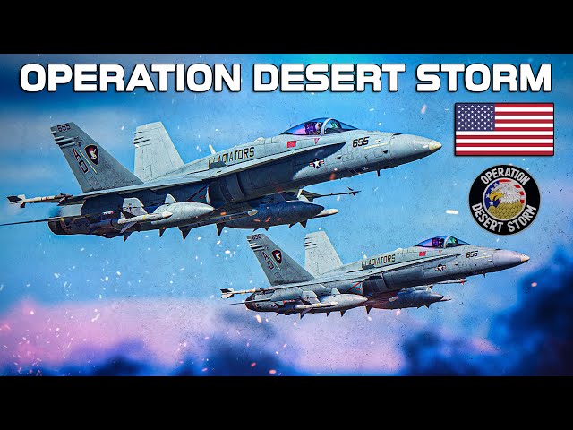 F/A-18C Hornet Operation Desert Storm Mission (Air to Air/SEAD