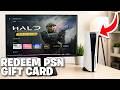 How To Redeem A PlayStation Gift Card On PS5 - Full Guide