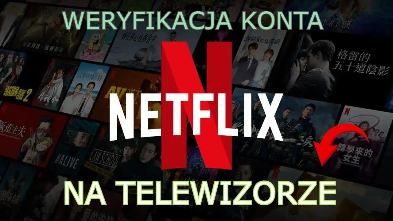 NETFLIX WERYFIKACJA KONTA NA TELEWIZORZE.