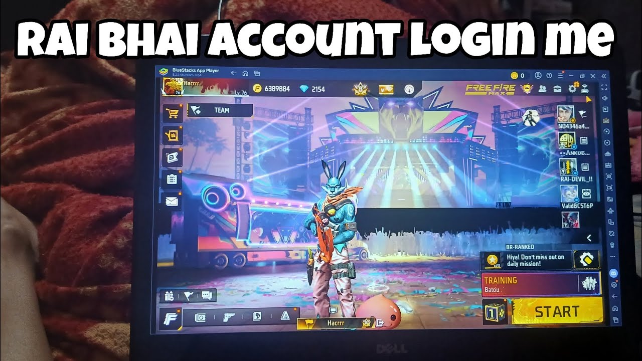 RAI BHAI ACCOUNT LOGIN ME 🗿🗿 - YouTube