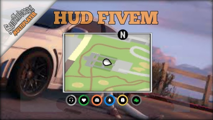 NOVO SERVIDOR DE RP!! +DOWNLOAD DE HUD + VELOCÍMETRO COM GASOLINA!!!  (FiveM) - MTA Brasil