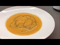 Τα πιάτα του Μπλού / Σούπα Καρότο Βελουτε με λάδι Βασιλικού / Carrot Velvet Soup with Basil Oil