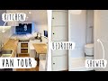 Full VAN TOUR - incredible self converted van with hot shower! | Project Catamay