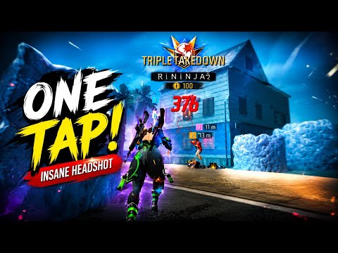ONE TAP Headshot 😱 Triple Takedown in Free Fire MAX 🔥 Highlights" #video 