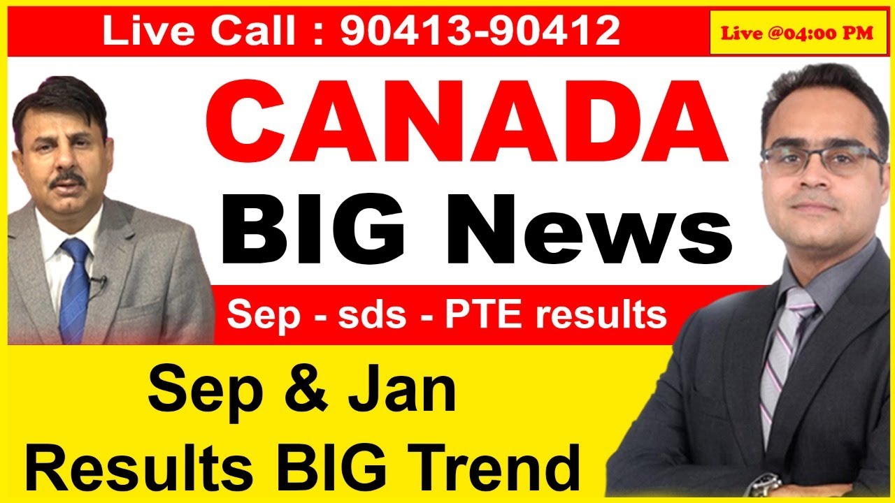 Canada BIG News | Sep & Jan Results BIG Trend | Sep - sds - PTE results ...