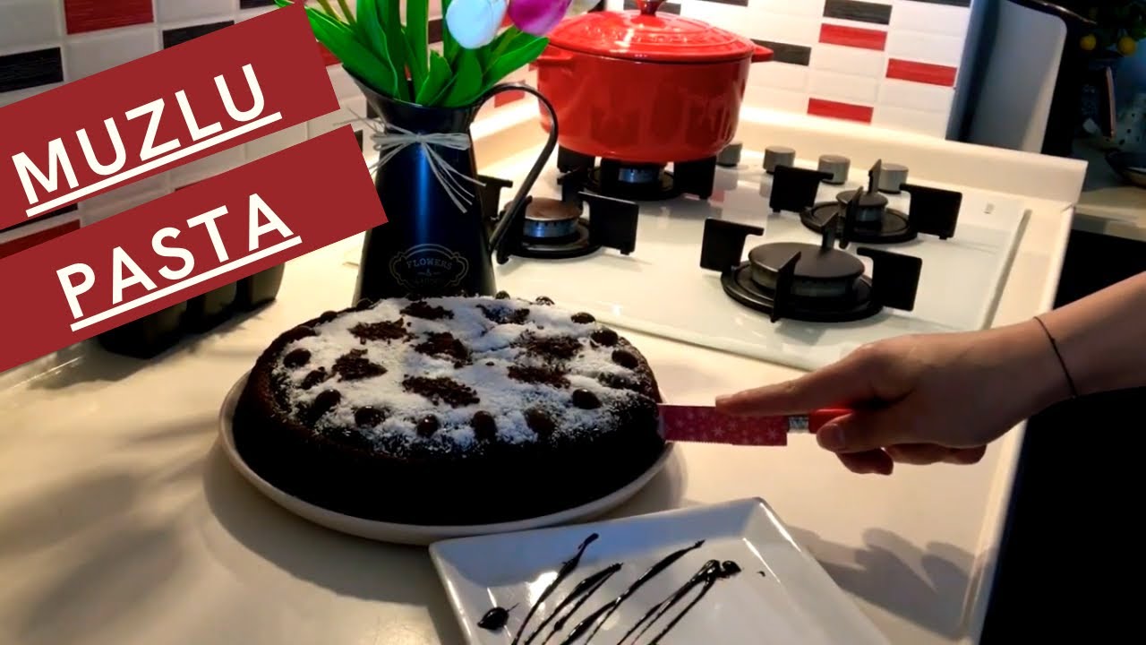KOLAY MUZLU ÇİKOLATALI PASTA DÜNYA ÜSTÜ LEZZETLER 🍰 YouTube