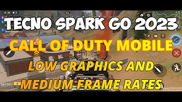 Call of Duty Mobile in Tecno Spark Go 2023