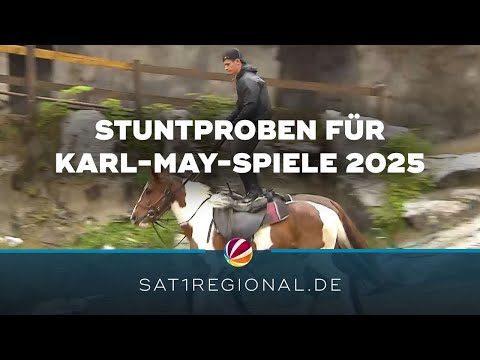 Karl-May-Spiele 2025: Proben