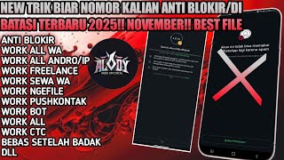 Terbaru Cara Agar Nomor Whatsapp Kebal Banned Work 100% Vip Terbaru 2025 Vip Free November
