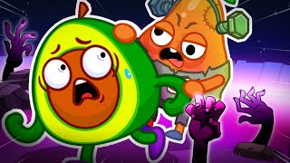 I Am a Zombie 😱 Monster in the Dark Taken Baby 👻 || More Scared Cartoon by Pit & Penny Stories 🥑✨