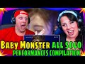 First Time Seeing The BabyMonster all solo performances compilation | THE WOLF HUNTERZ REACTIONS