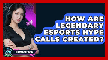 How Are Legendary Esports Hype Calls Created? - Pro Gaming Network