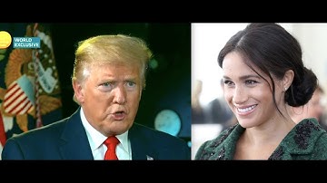 Piers Morgan Grills Donald Trump Over "Nasty" Meghan Markle (2019)